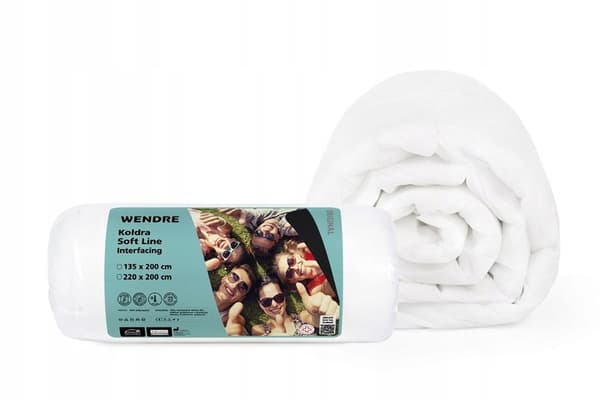 Antiallergiskt täcke SOFT LINE 135x200 BEKVÄMT OCH HÄLSOSAMT