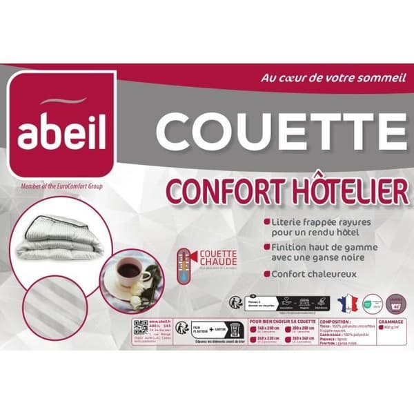 ABEIL Warm Hotel Comfort Duvet 240 x 260 cm