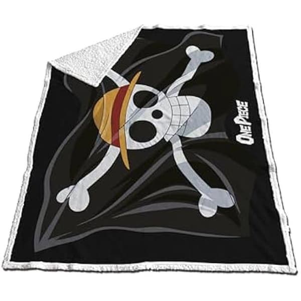 Täckning - AYMAX - One Piece - 130x170cm - Svart - Syntetisk - Maskintvättbar Täckning - AYMAX - One Piece - 130x170cm - Svart - Syntetisk - Maskintvättbar