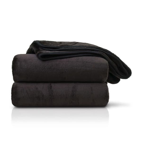 Gözze - 40024-94-2040 - Amago - Extra Soft Filt, Cashmere Feel, 220 x 240 cm - Svart