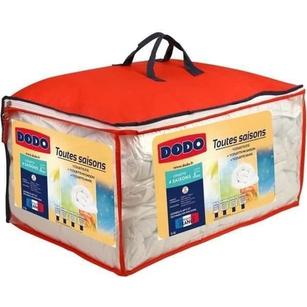 DODO Täcke 4 SÄSONGER 200 + 300 g / m² 140x200cm