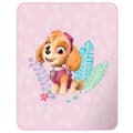 Miniatyrbild 2 av 2: Tryckt filt - OMYDREAM - Paw Patrol - Rosa - Syntet - Tvättbar i 30°