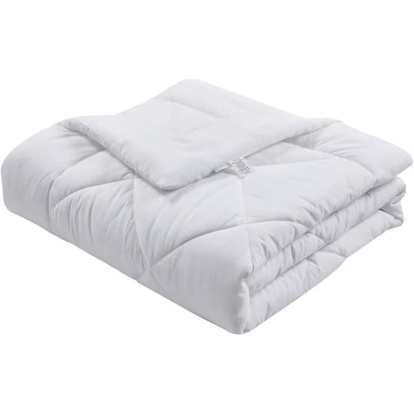 WAVVE plysch mikrofibertäcke stor storlek, king size täcke 2 personer 220X240 cm, tempererad fyllning 300 g/m2 mellansäsong