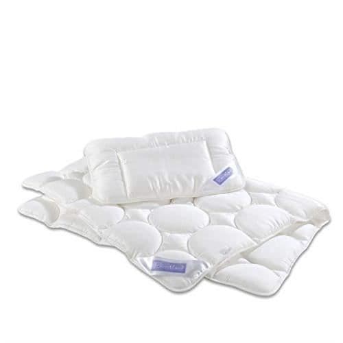 Påslakan och kuddset - TRAUMELAND - T060179 - 80 x 80 cm + 35 x 40 cm - Vit - Modern design