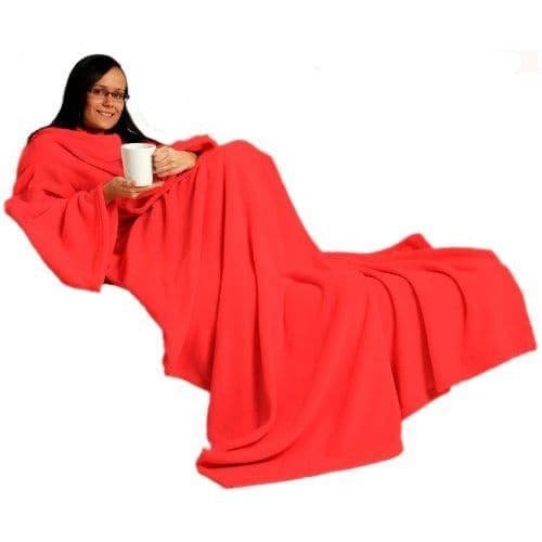 Snug Rug Deluxe Fleecefilt Röd Import…