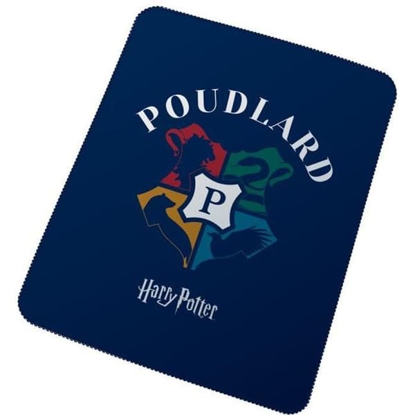 Pläd - WARNER BROS - HARRY POTTER - Blå - 100% polyester - 110x140 cm