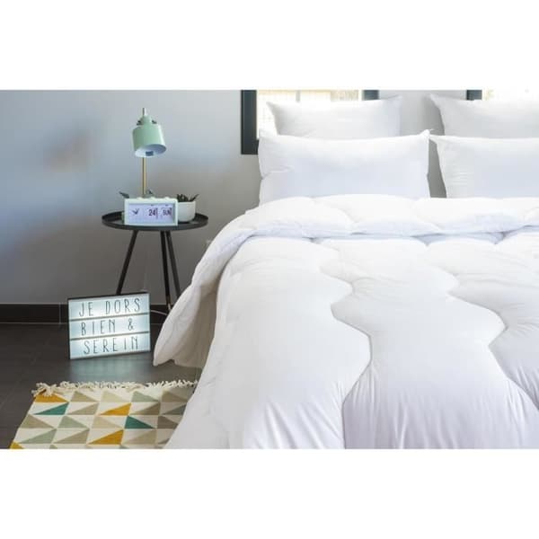 'Couette - BLANREVE - Cocooning - 140x200 cm - Anti kvalster - Ekologiskt Ansvarig'