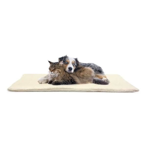Djurfilt - SNUG-RUG - Sherpa Fleece Pläd - Mjuk och varm - 120 x 88 cm - Crème