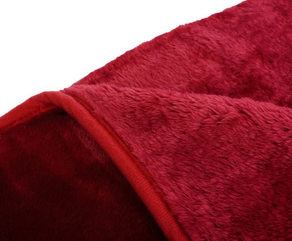 Gözze - 40128-37-220240 - Gozze - Premium Cashmere-känsla mysig filt, 500 g/m, 220 x 240 cm - Röd