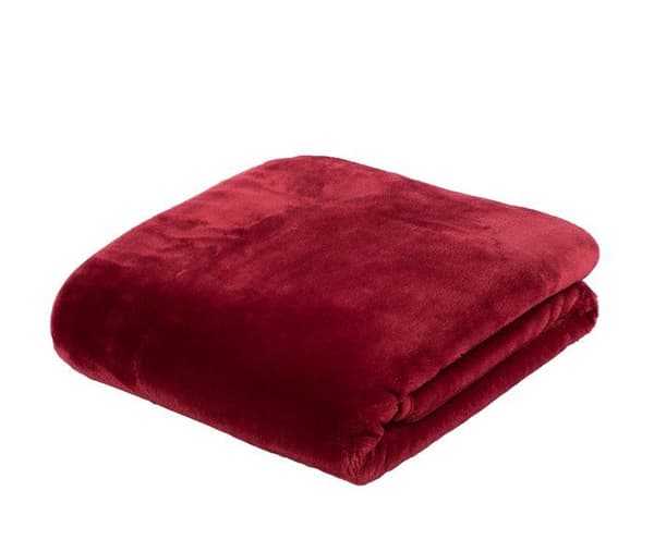 Gözze - 40128-37-220240 - Gozze - Premium Cashmere-känsla mysig filt, 500 g/m, 220 x 240 cm - Röd