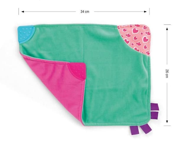 Täckning - täcke - pläd Milly mally - 4669 - Fleecefilt - Blanky - 14325 ROSA