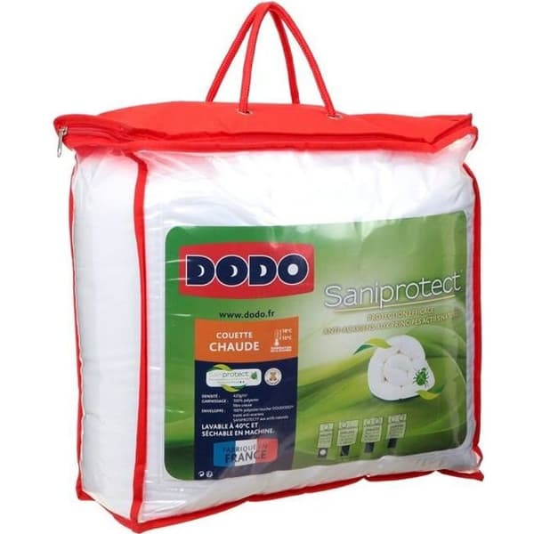 DODO Saniprotect täcke - 140 x 200 cm - Vit