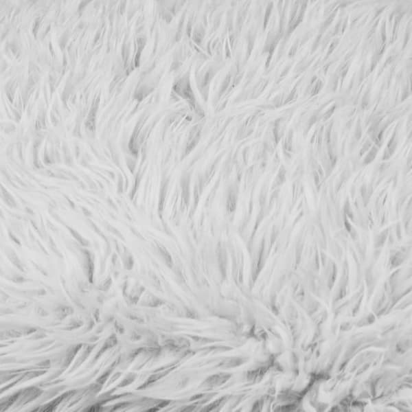 Fuskpälsöverdrag - Zoeppritz - Reborn - 140 x 190 cm - Grå - Maskintvättbar upp till 30°C