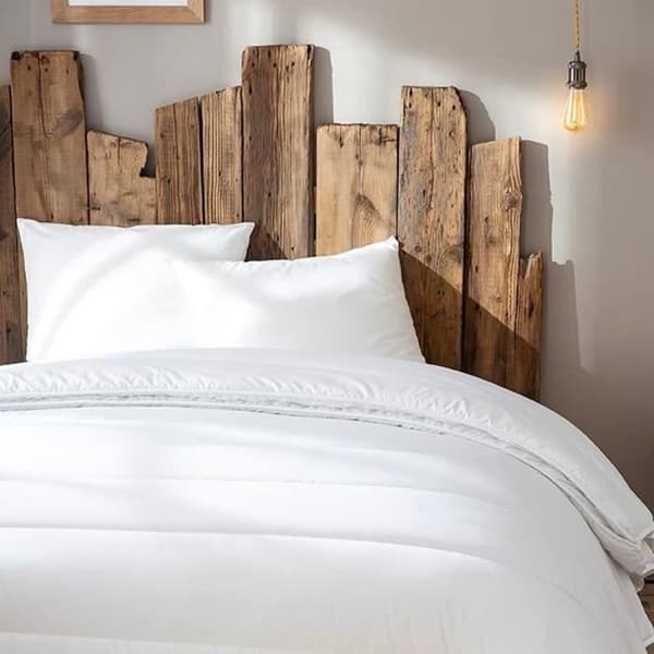 Couette 4 säsonger - ABEIL - Vit - 220x240 - 500g/m² - Polyester Cyclafill