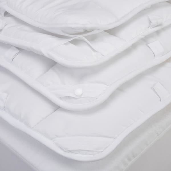 4-säsong DUO täcke i anti-kvalsterfiber - PIKOLIN HOME - 140x200cm