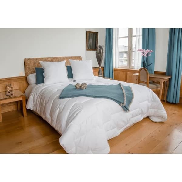 Couette - COLAS NORMAND - Percale Soie - 260x240 cm - Tempérée - Fransk tillverkning