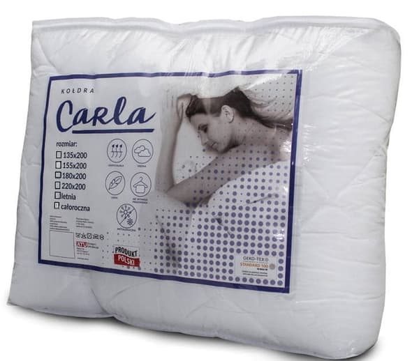 Carla helårs antiallergisk dyne 135x200