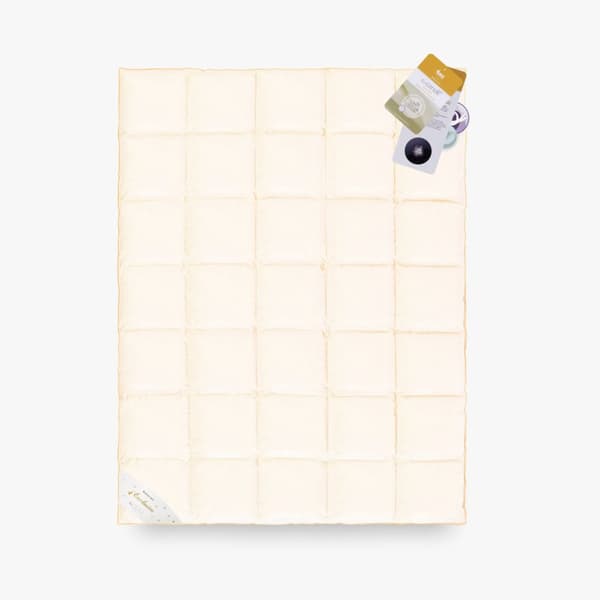 Quilt Gåsdun 70% 220x200 Basic Plus 2000g krämfärgad PREMIUM