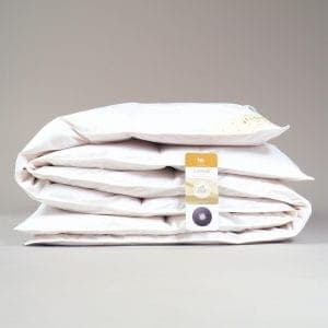 Dynebetræk GÅSEDUN 70% 155x200 Basic Plus 1500g PREMIUM hvid