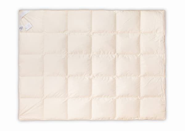Quilt Gåsdun 70% 155x200 Basic Plus 1500g PREMIUM krämfärgad