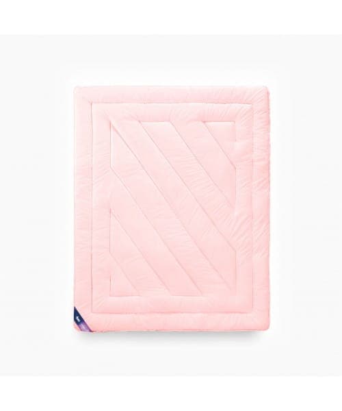 Helårsquilt 135X200 AMZ mikrofiber fransk rosa