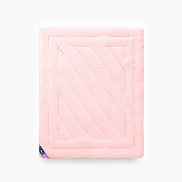 Vintervarmt tæppe 155x200 AMZ mikrofiber fransk pink