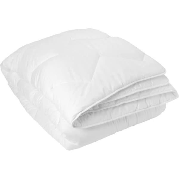 TOISON D'OR - Härdat bambu-täcke (300g/m²) - 140x200cm - Härdat värme - Bambuviskos - 2 personer - Vit