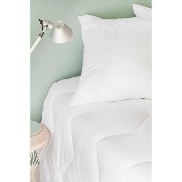TOISON D'OR - Härdat bambu-täcke (300g/m²) - 140x200cm - Härdat värme - Bambuviskos - 2 personer - Vit