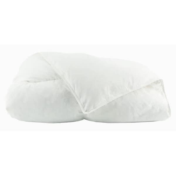 TOISON D'OR - Varmt daisy-täcke (300g/m²) - 220x240cm - Fjädrar och dun - 2 personer - Vitt