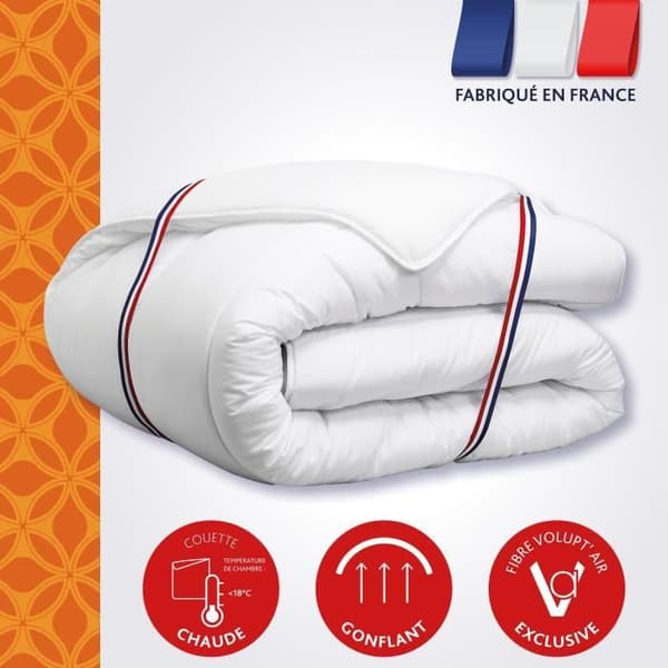Vancouver Ultra Temperate Duvet - 220 x 240 cm - 300gr/m² - Vit - DODO