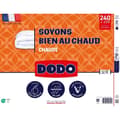 Miniatyrbillede 2 af 2: DODO - Dynebetræk - Varm - 220 x 240 - 400 g/m² - VOLUPT'AIR - Hvid