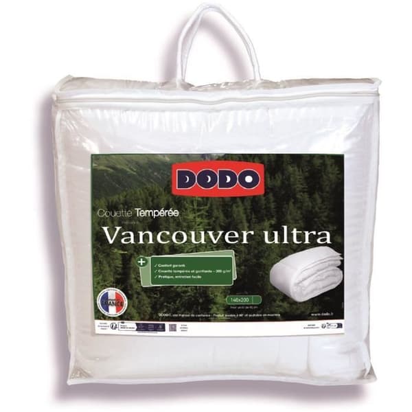 Dodo Vancouver täcke - 140x200 cm - ultramjukt - tillverkat i Frankrike