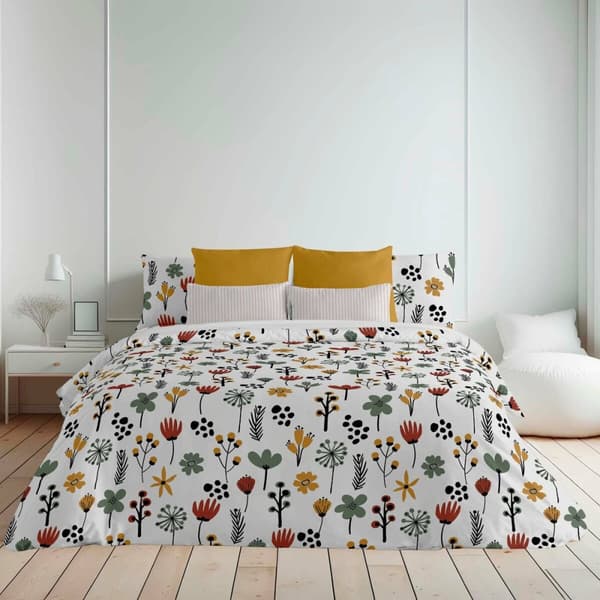 Påslakan Decolores Paola Multicolour 175 Trådar 140 x 200 cm