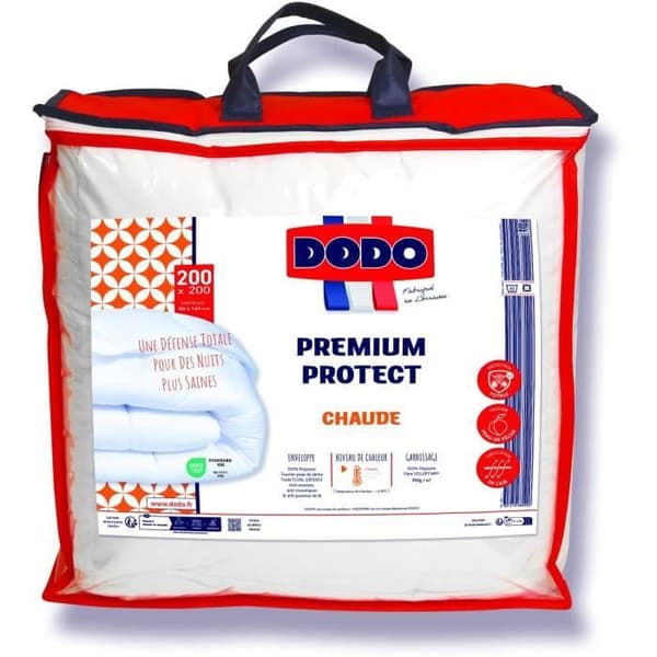 DODO - Varmt lakan 350gr/m² - PREMIUM PROTECT - 200 x 200 cm