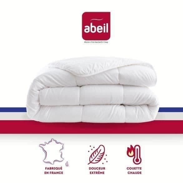 Varmt täcke 400gr/m² Douceur Auvergnate - 220 x 240 cm - 2 personer - ABEIL