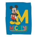 Miniatyrbild 1 av 3: Tryckt fleecefilt - DISNEY - MICKEY GOOD DAY - Storlek: 125x150 cm - Blå - Syntet - Tvättbar i 30°