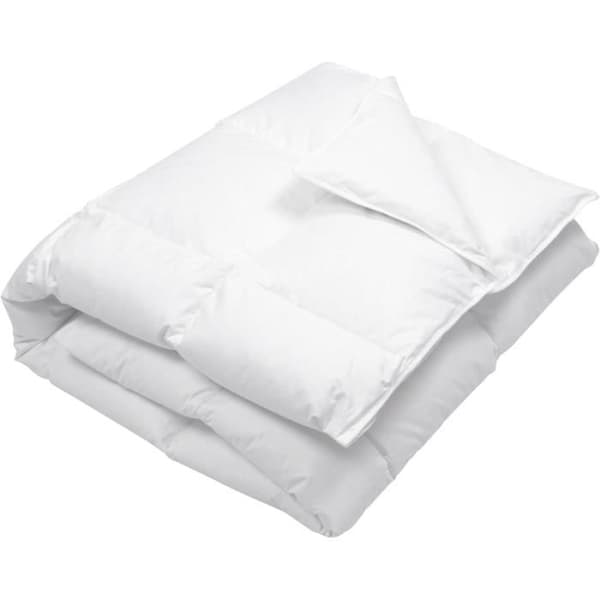 Couette - ZOLLNER - 135x200 cm - Duvet och fjädrar - Tvättbar vid 60°C - Hypoallergenisk