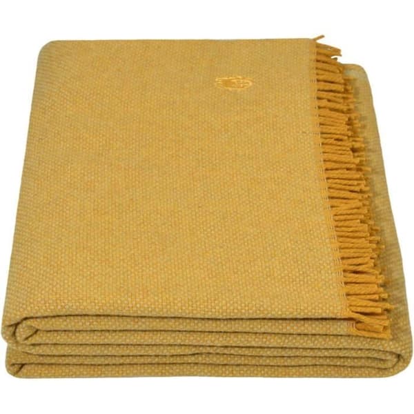Täckfilt - Zoeppritz - Måste Slappna Av - Jungfrulig Ull - 130 x 190 cm - Fransar