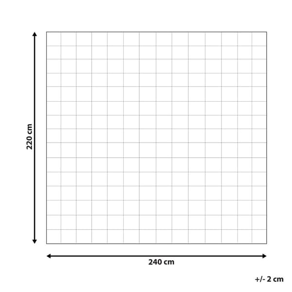 Dubbelt lager året runt-täcke KORAB Polyester 220 x 240 cm Lumarko!