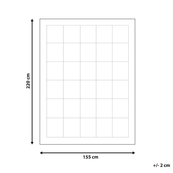 Mycket varmt täcke vinter LEMBERG polyester 155 x 220 cm Lumarko!