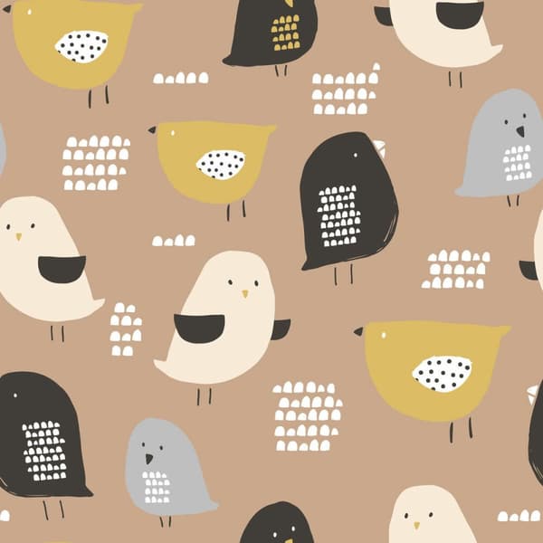 Påslakan Popcorn Baby Chick Säng 80/90 150 x 220 cm
