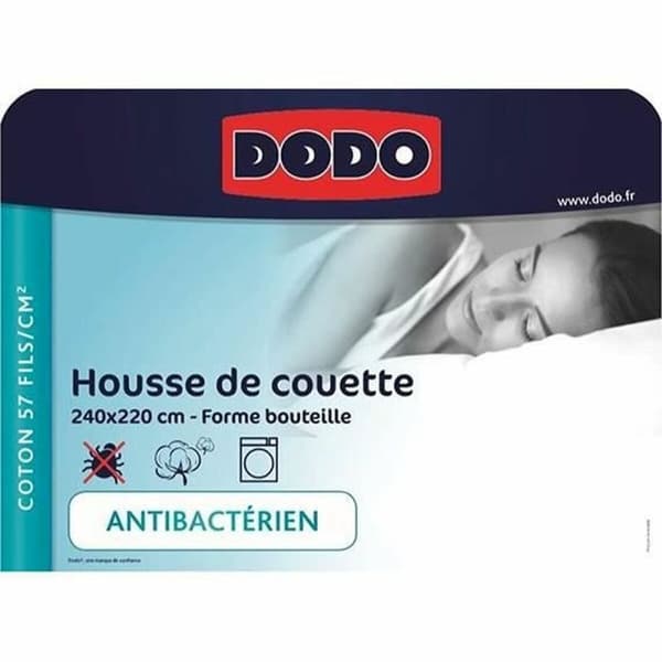 Nordisk cover DODO Antibacterial Hvid 220 x 240 cm 240 x 220 cm