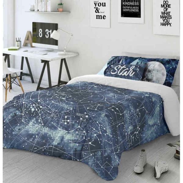 Påslakan Naturals Halley - UK king size-säng (240 x 220 cm)