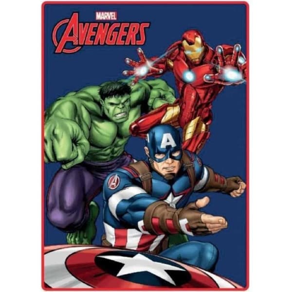 Avengers Marvel fleecefilt 100 x 140 cm - Filt
