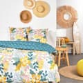 Miniatyrbillede 1 af 3: Nordisk cover TODAY SUNSHINE Floral Multifarvet 240 x 220 cm