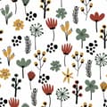 Miniatyrbild 5 av 5: Påslakan Decolores Paola Multicolour 175 Trådar 140 x 200 cm