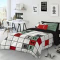Miniatyrbillede 6 af 7: Nordisk cover Naturals Scrabble Seng 180/190 260 x 220 cm