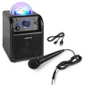 Miniatyrbild 2 av 11: Vonyx SBS50B BT, Karaokemaskin Partyhögtalare, LED, svart