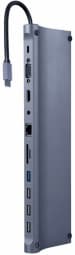 I/O ADAPTER USB-C TO HDMI/USB3/11IN1 A-CM-COMBO11-01 GEMBIRD