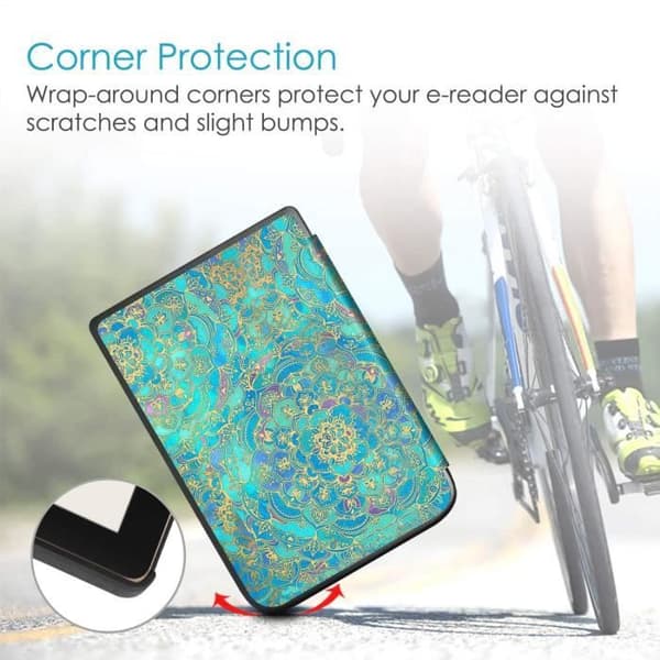 Fodral Cover - Vivlio - Touch Lux 5 - Support - Sleep Funktion - Svart